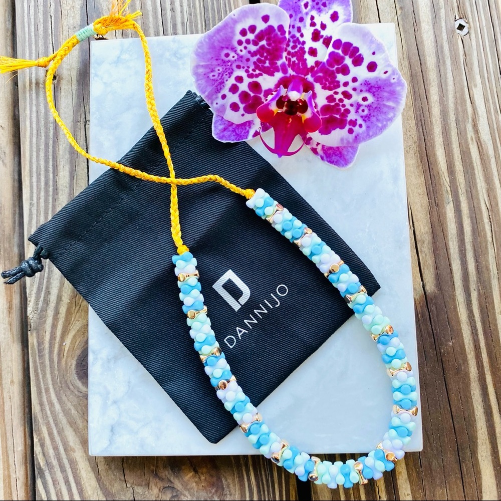 Dannijo Tri Adjustable Angle Necklace NWT - Picture 9 of 15